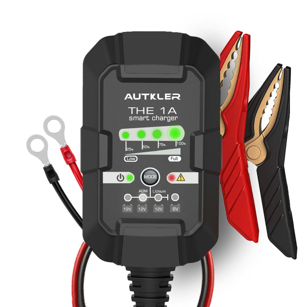 6V 12V Lead Acid Intelligent Battery Charger 1000mA 1A Ampere 12W Charger Maintainer